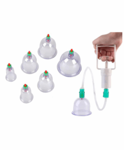 Σετ βεντούζες 6τμχ για θεραπευτικό μασάζ και μασάζ κατά της κυτταρίτιδας