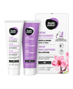 BODY NATUR ξανθιστική κρέμα αποχρωματισμού 2Χ50ml