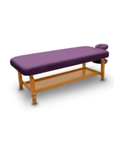 Ξύλινο κρεβάτι αισθητικής με ρυθμιζόμενο ύψος με ανθεκτική βάση και υψηλής ποιότητας και αντοχής ταπετσαρία
