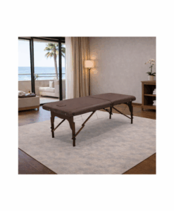 Icosmetics Pro 1 Επαγγελματικό Φορητό κρεβάτι βαλίτσα μασάζ, φυσικοθεραπείας, καφέ - Αντοχή 210kg