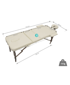 Ξυλινο φορητο κρεβατι με ανακλιση πλατης διαστασεων 185Χ60