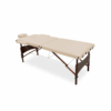 Ξύλινο επαγγελματικό φορητο κρεβατι μασαζ spa με θήκη μεταφοράς