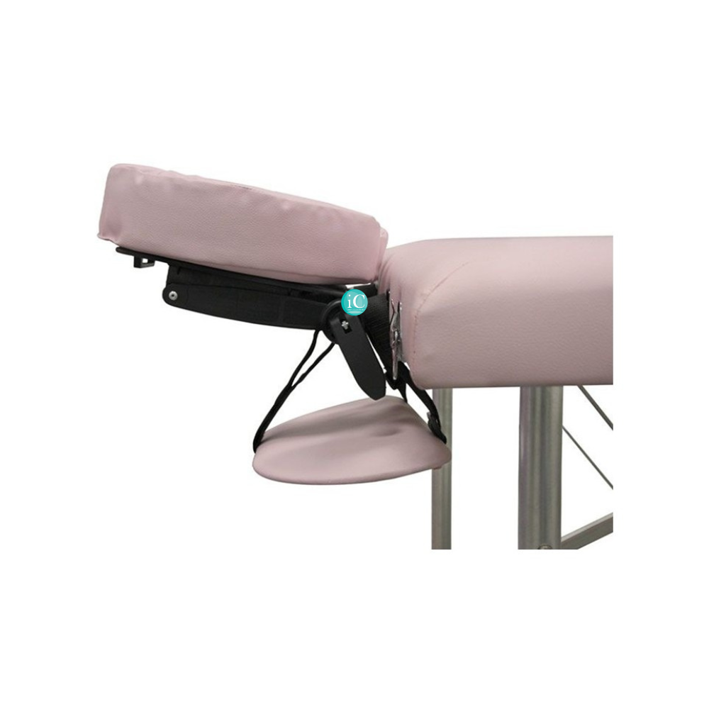 Icosmetics Alu 2 Επαγγελματικό Φορητό Κρεβάτι Βαλίτσα Μασάζ,Φυσικοθεραπείας,Αλουμινίου,Navy Blue Με Θήκη Μεταφοράς - Image 2