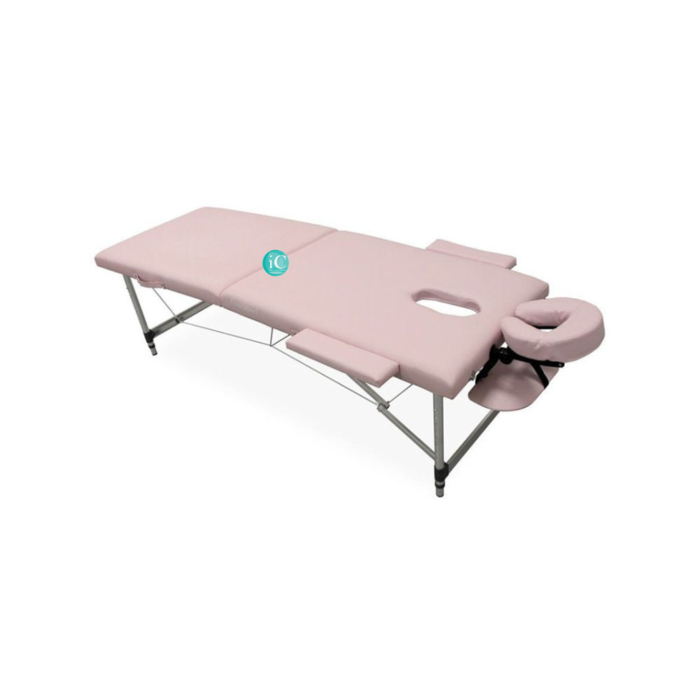 Icosmetics Alu 2 Επαγγελματικό Φορητό Κρεβάτι Βαλίτσα Μασάζ,Φυσικοθεραπείας,Αλουμινίου,Navy Blue Με Θήκη Μεταφοράς - Image 5