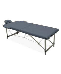 Icosmetics Alu 2 Επαγγελματικό Φορητό Κρεβάτι Βαλίτσα Μασάζ,Φυσικοθεραπείας,Αλουμινίου,Navy Blue Με Θήκη Μεταφοράς