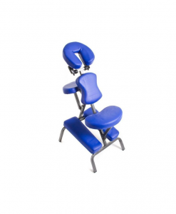 Φορητή καρέκλα κρεβάτι φυσικοθεραπείας μπλε