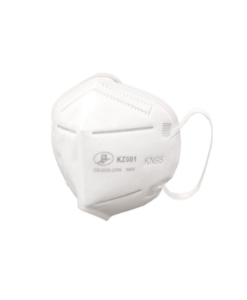 Μάσκα προστασίας με κλιπ KN95 FFP2. Με κλιπ για να προσαρμόζεται στη μύτη για μεγαλύτερη άνεση και προστασία.